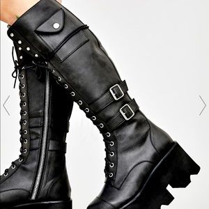 Dolls Kill Jane Doe Boots